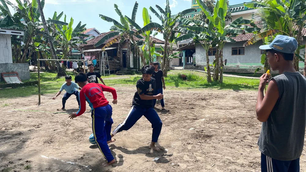 Dokumentasi kegiatan Class Meeting SMA Plus Nurul Falah